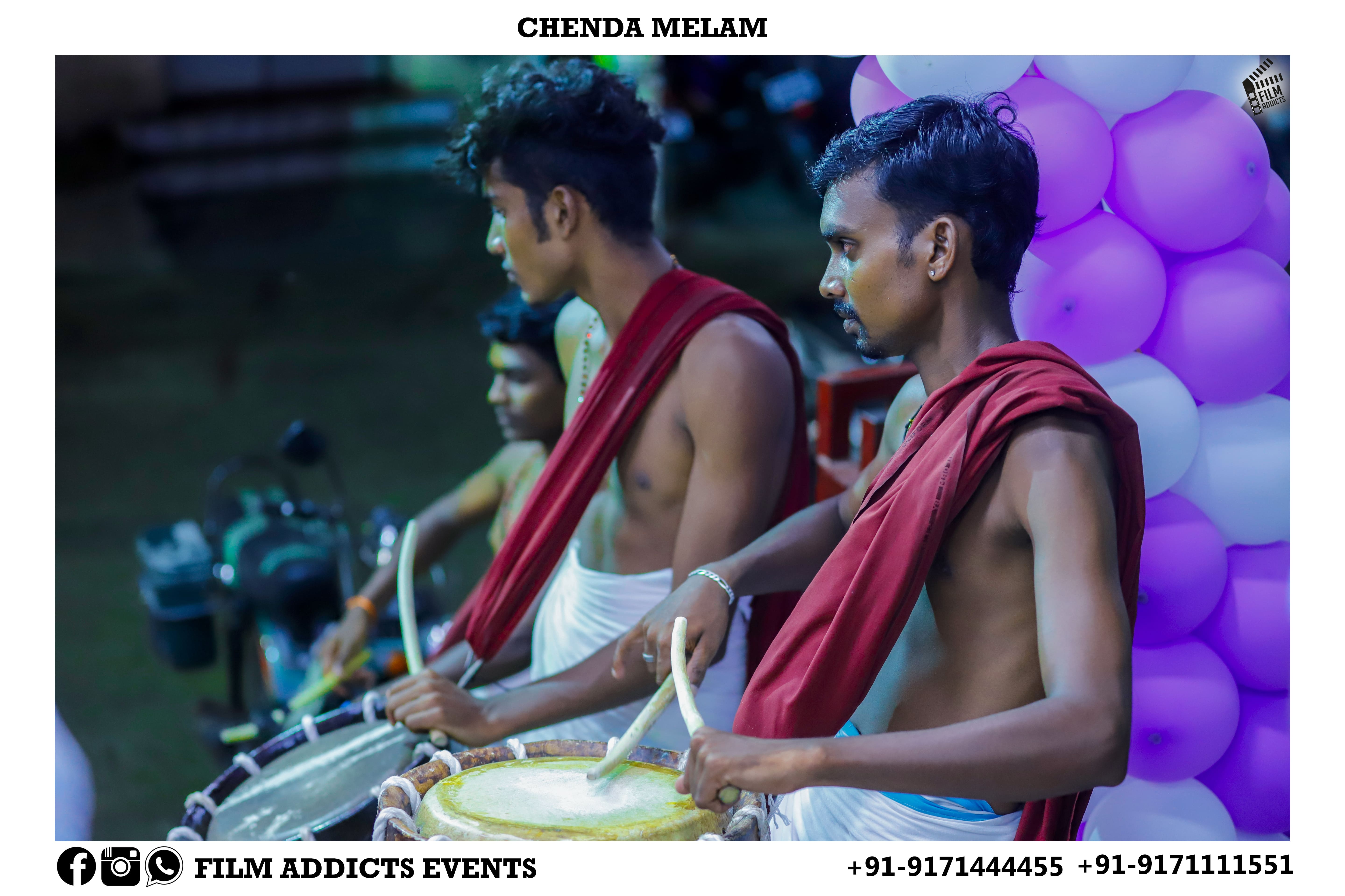 Close Up Of Group Of People Hands Performing Indian Art Form Chenda Or  Chande A Cylindrical Percussion Playing During Festival Stock Photo -  Download Image Now - iStock